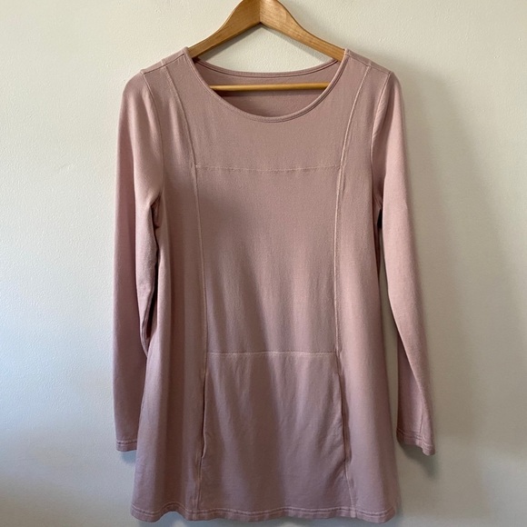 Soft Surroundings  Soft Jersey Knit Flowy Lounge Wear Tunic top - Picture 6 of 6